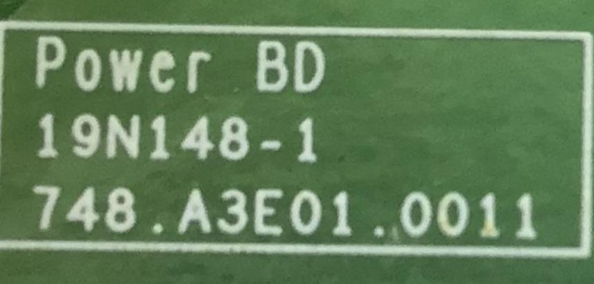 FUENTE PARA MONITOR DELL / NUMERO DE PARTE 755.A3F03.0001 / 748.A3E01.0011 / 19N148-1 / MODELO S2421HT - Imagen 2